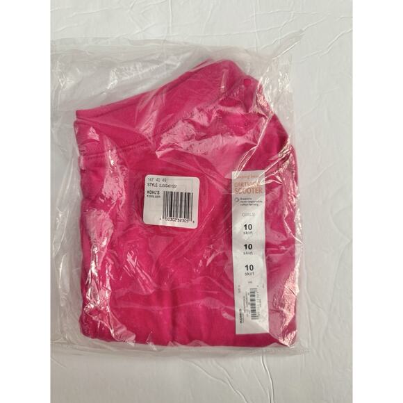 Jumping Beans Rose Pink Elastic Waist Essential Skater Skort Skirt Size 10 - Picture 2 of 3